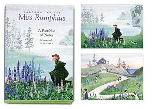 Cover image for PF45-Miss Rumphius Notecard Portfolio