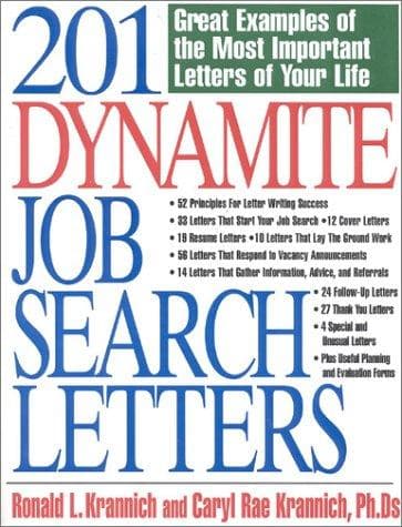 Cover image for 201 dynamite job search letters