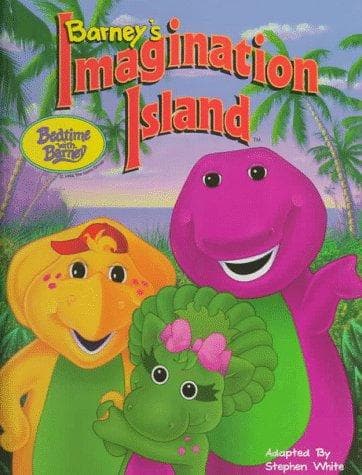 Cover image for Barney's imagination island