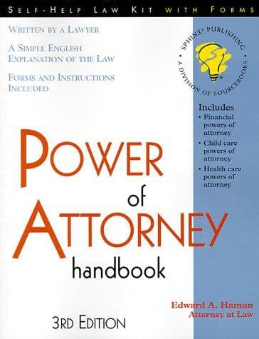 Cover image for Power of attorney handbook