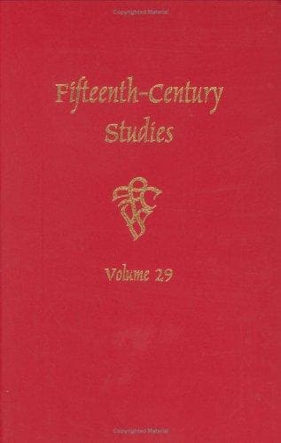 Cover image for Fifteenth-Century Studies Vol. 29 (Fifteenth-Century Studies)