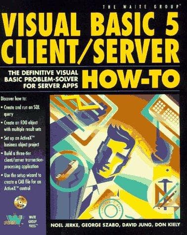 Cover image for Visual Basic 5 client/server how-to