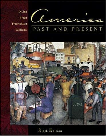 Cover image for America Past and Present, Single Volume Edition (6th Edition)