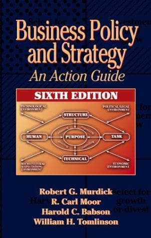 Cover image for Business Policy and Strategy