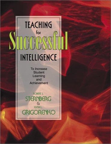 Cover image for Teaching for Successful Intelligence