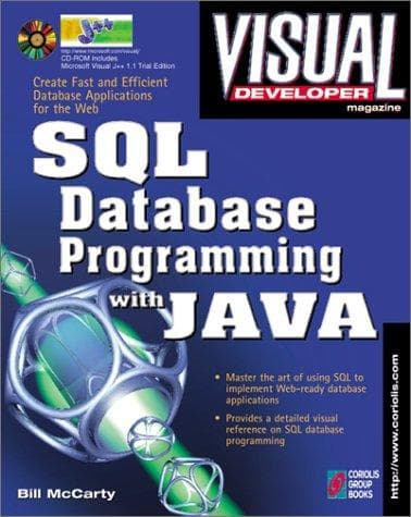 Cover image for Visual Developer SQL Database Programming with Java