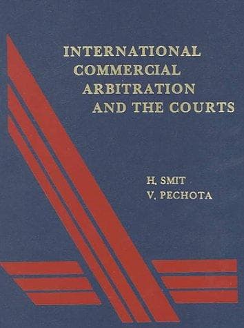 Cover image for International commercial arbitration and the courts