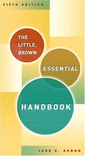 Cover image for The Little, Brown essential handbook