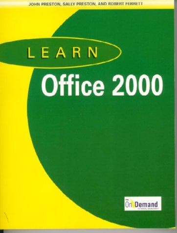 Cover image for Learn Office 2000 (Learn)