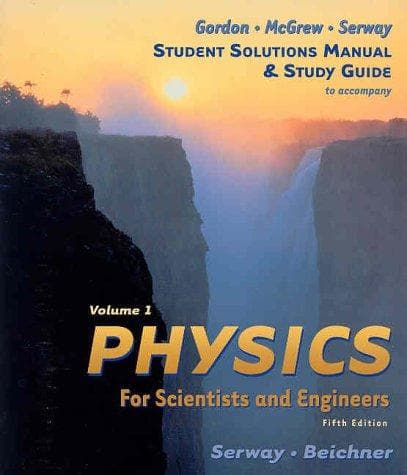 Cover image for Physics For Scientists & Engineers Study Guide, Vol 1, 5th Edition