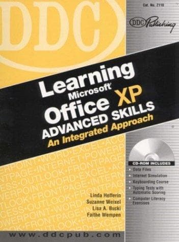 Cover image for DDC Learning Microsoft Office XP Advanced Skills