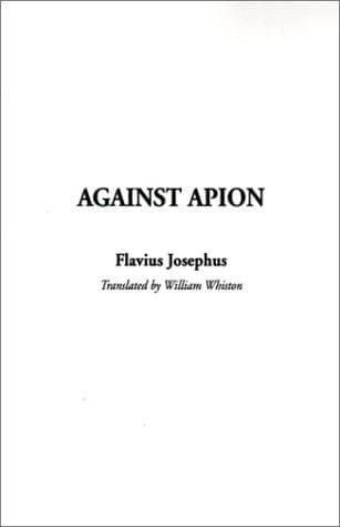 Cover image for Against Apion