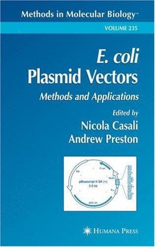Cover image for E. coli  Plasmid Vectors