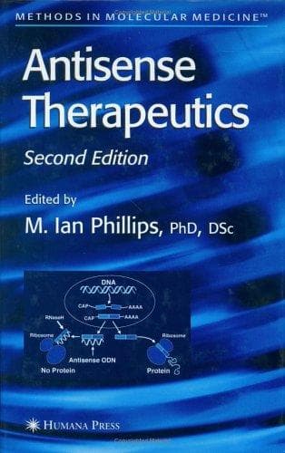 Cover image for Antisense Therapeutics (Methods in Molecular Medicine)