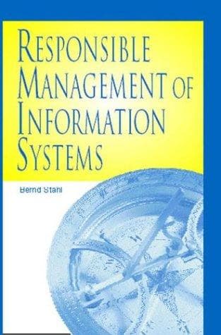 Cover image for Responsible Management of Information Systems