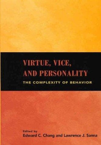 Cover image for Virtue, Vice, and Personality