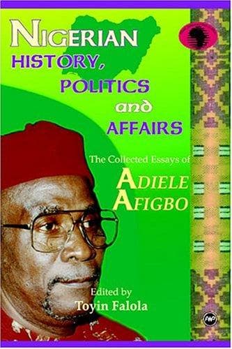 Nigerian history, politics, and affairs