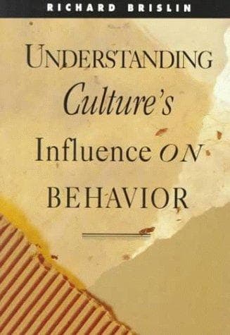 Cover image for Understanding culture's influence on behavior