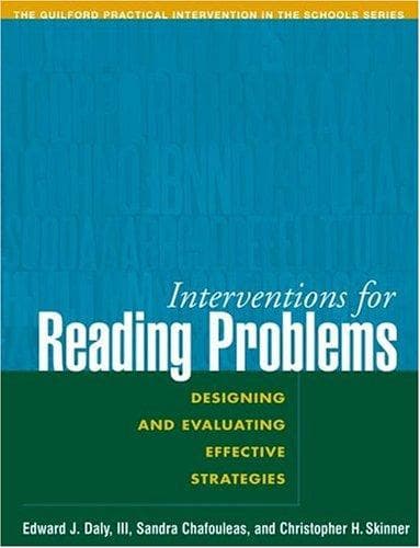 Cover image for Interventions for Reading Problems