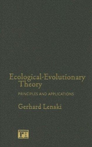 Cover image for Ecological-Evolutionary Theory