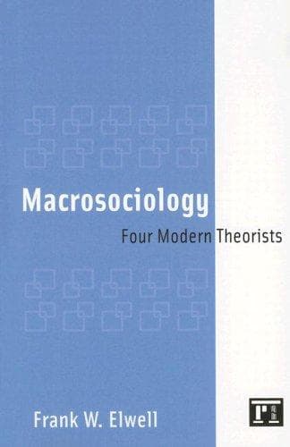 Cover image for Macrosociology