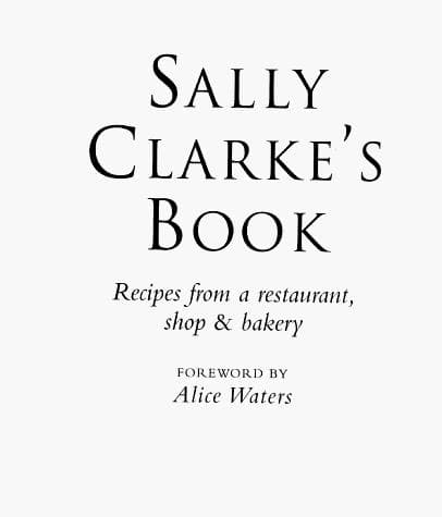 Cover image for The Sally Clarke's Book