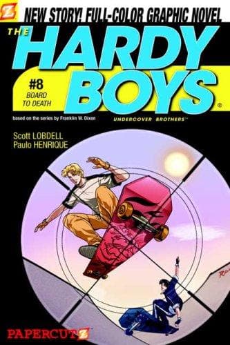 Cover image for Board to Death (Hardy Boys Graphic Novels: Undercover Brothers #8)