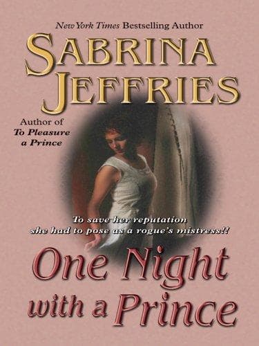 Cover image for One Night With a Prince