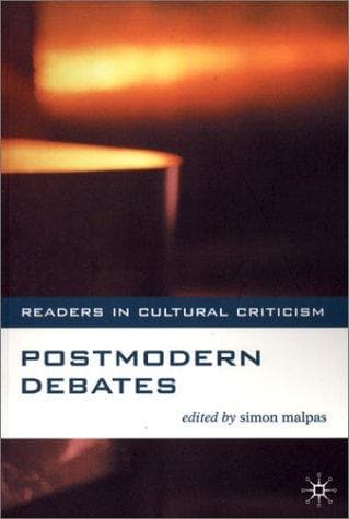 Cover image for Postmodern Debates (Readers in Cultural Criticism)