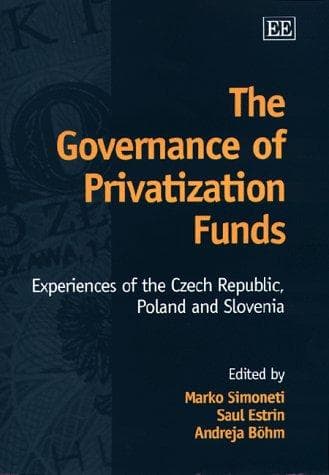 Cover image for The Governance of Privatization Funds