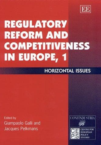 Cover image for Regulatory Reform and Competitiveness in Europe, I