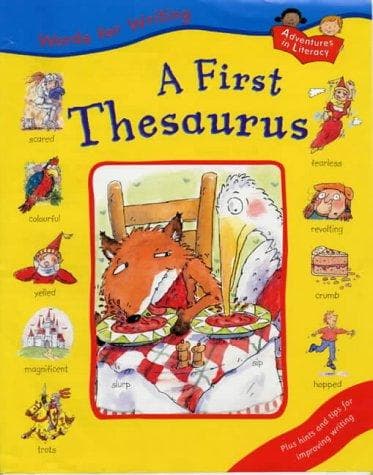 Cover image for A First Thesaurus (Words for Writing)