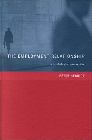 Cover image for The employment relationship