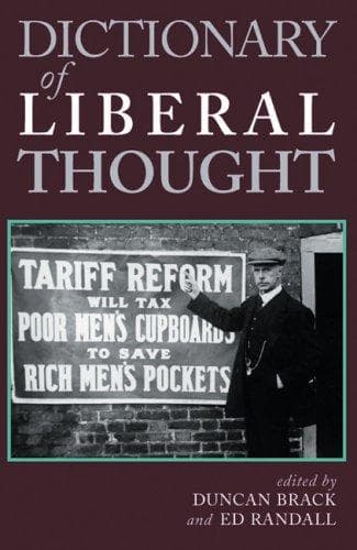 Cover image for Dictionary of Liberal Thought