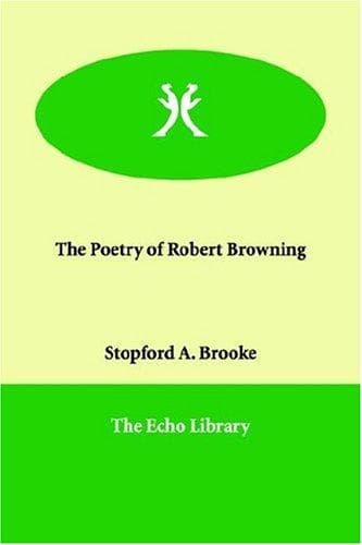 Cover image for The Poetry of Robert Browning