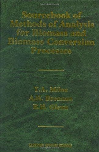 Cover image for Sourcebook of Methods of Analysis for Biomass and Biomass