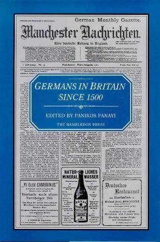 Cover image for Germans in Britain since 1500