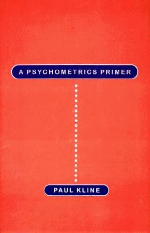 Cover image for A Psychometrics Primer