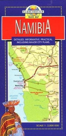 Cover image for Namibia Travel Map