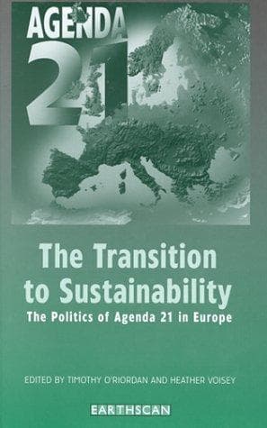 Cover image for TRANSITION TO SUSTAINABILITY (hb)