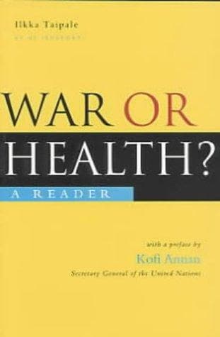 Cover image for War Or Health?