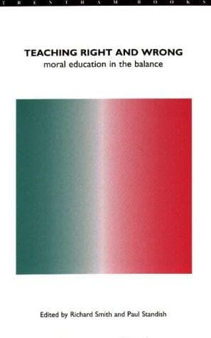 Cover image for Teaching Right and Wrong
