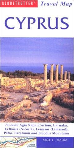 Cover image for Cyprus Travel Map (Globetrotter Travel Map)