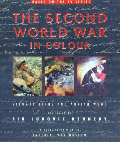Cover image for The Second World War in colour