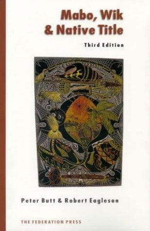Cover image for Mabo, Wik & native title