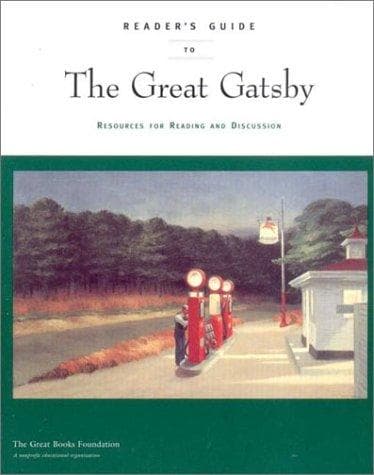 Cover image for Reader's guide to The Great Gatsby