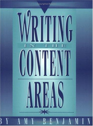 Cover image for Writing in the Content Areas