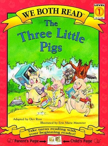 Cover image for The three little pigs