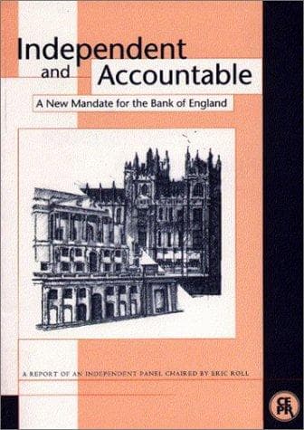 Cover image for Independent and accountable