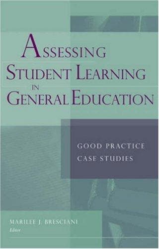 Cover image for Assessing Student Learning in General Education